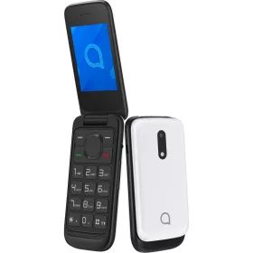  Alcatel 2057D mobiltelefon, kártyafüggetlen, magyar nyelvű, dual sim, fehér (Pure White)