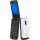 Alcatel 2057D mobiltelefon, kártyafüggetlen, magyar nyelvű, dual sim, fehér (Pure White)