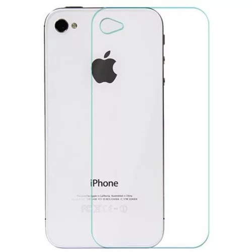 iPhone 4 4G 4S 0,3mm hátlapi üvegfólia