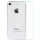 iPhone 4 4G 4S 0,3mm hátlapi üvegfólia