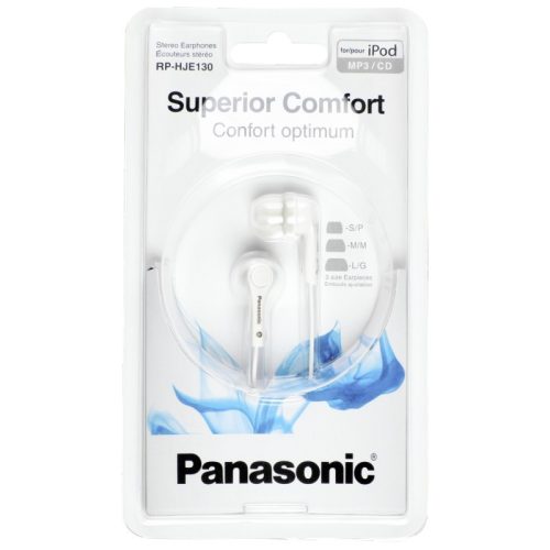 Panasonic RP-HJE130 fehér gyári csomagolt stereo headset