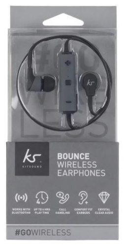 Kitsound fekete wireless stereo headset