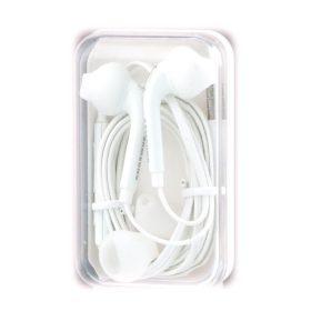   Samsung stereo vezetékes fülhallgató jack csatlakozóval, gyári, hangerőszabályzós, fehér, EO-EG920BW (CSOMAGOLÁS NÉLKÜLI)