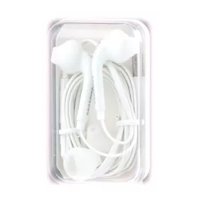   Samsung stereo vezetékes fülhallgató jack csatlakozóval, gyári, hangerőszabályzós, fehér, EO-EG920BW (CSOMAGOLÁS NÉLKÜLI)