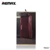 Remax fekete bőr pénztárca tok iPhone 6 6S (4,7") #2