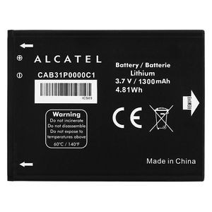 Alcatel Pixi 3 3.5" OT-4009 gyári akkumulátor CAB31P0000C1 / CAB31P0000C2 1300mAh
