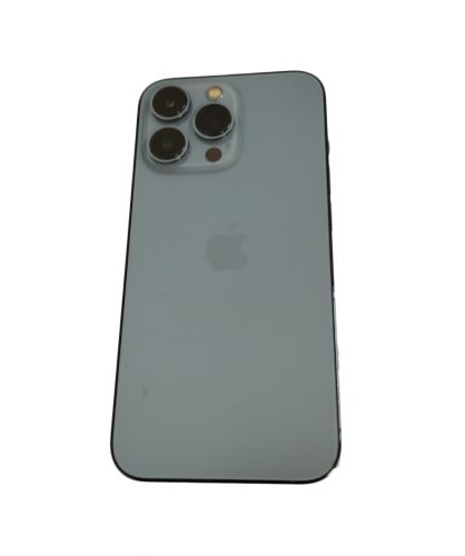 [K.ÁFA] Apple iPhone 13 Pro 128GB mobiltelefon, kék (Sierra Blau), Grade AB, akku 87%, (HASZNÁLT, DOBOZ ÉS TARTOZÉK NÉLKÜL) 