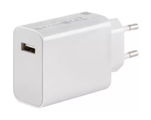 Xiaomi hálózati töltőfej 1xUSB, 3A / 33W, gyári, fehér, MDY-11-EZ (csomagolás nélküli)