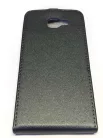 Samsung A710 Galaxy A7 2016 grafitszürke szilikon keretes vékony flip tok