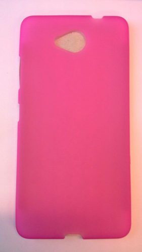 Microsoft Lumia 650 pink rózsaszín Szilikon tok