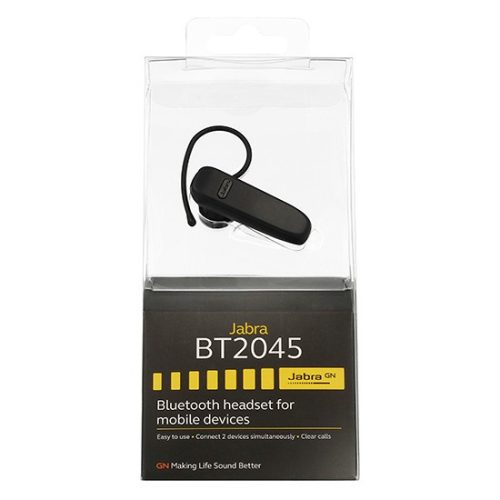 Jabra BT2045 fekete bluetooth headset csomagolt