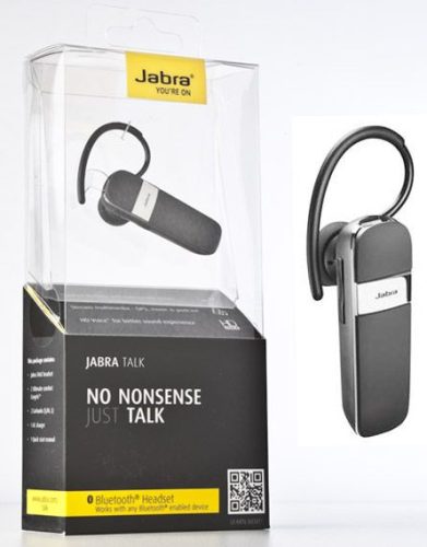 Jabra Talk Micro USB-s fekete bluetooth headset csomagolt