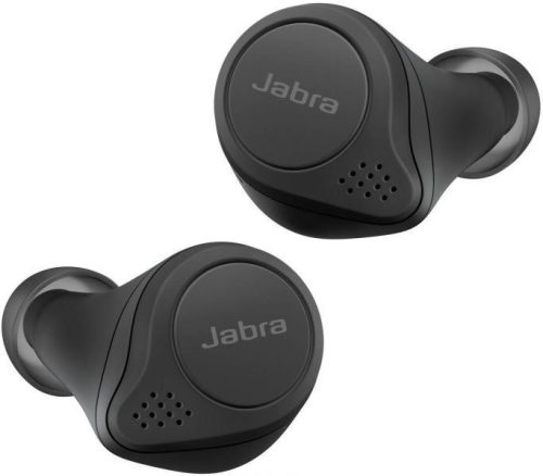 Jabra Elite 75t fekete stereo bluetooth headset vezeték nélküli töltőtokkal