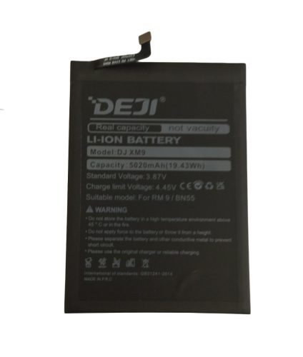 Xiaomi Redmi Note 9s akkumulátor, 5020mAh, BN55, Deji