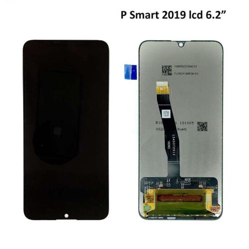 Huawei P Smart 2019 / 2020 / P Smart Plus fekete LCD + érintőpanel