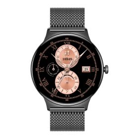   Colmi V89 okosóra fém szíjjal, 1,43" AMOLED kijelző, IP67 vízállóság, fekete