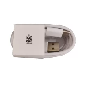   Huawei Type-C adatkábel, gyári, 1M, 3A, fehér (CSOMAGOLÁS NÉLKÜLI)