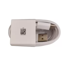   Huawei Type-C adatkábel, gyári, 1M, 3A, fehér (CSOMAGOLÁS NÉLKÜLI)