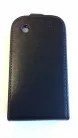 LG L40 D160 fekete szilikon keretes vékony flip tok