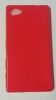 Candy Sony Xperia Z5 Compact piros 0,3mm szilikon tok