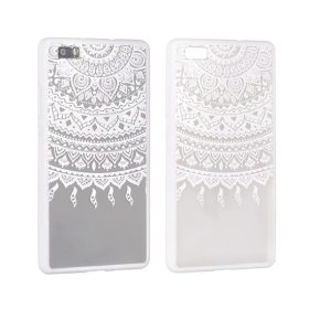   Lace Samsung A320 Galaxy A3 2017 fehér mandala mintás hátlaptok