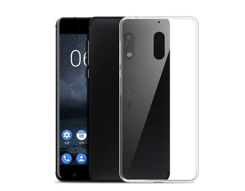 Nokia 6 ultra vékony 0,3mm átlátszó szilikon tok