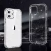 Samsung Galaxy A13 5G/ A04s szilikon tok, hátlap tok, TPU tok, átlátszó, ezüst csillámos, SM-A136,SM-A047 Crystal Glitter