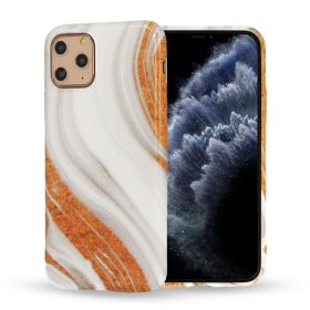   Samsung Galaxy A41 szilikon tok, hátlap tok, TPU tok, márvány mintás, SM-A415, Marble Silicone Design 1