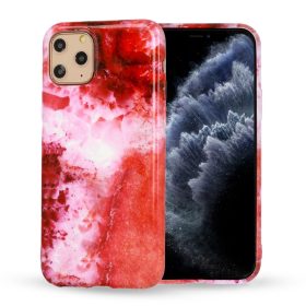   iPhone 12 Mini (5,4") szilikon tok, hátlap tok, TPU tok, Marble Silicone Design 5