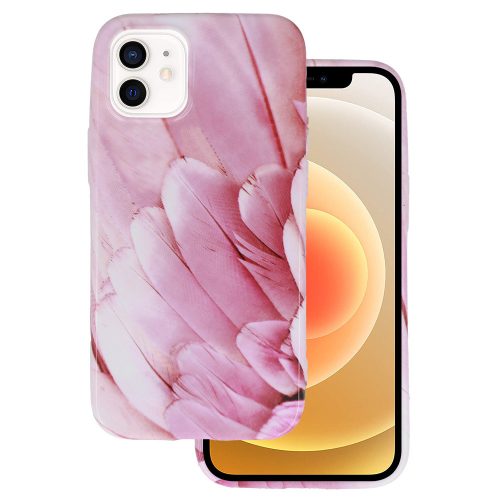 iPhone 12 Mini (5,4") szilikon tok, hátlap tok, TPU tok, Marble Silicone Design 9