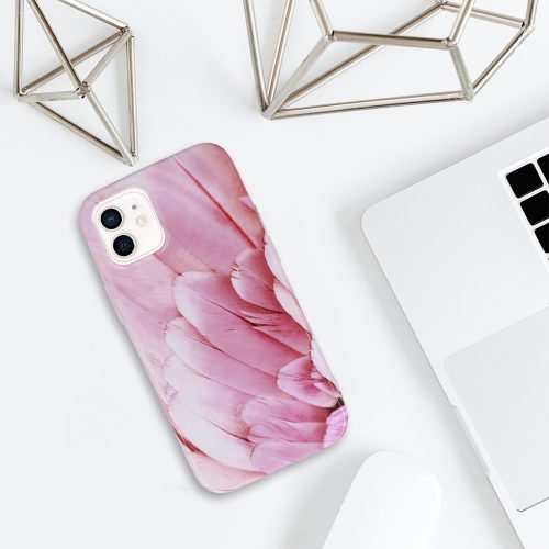 iPhone 12 Mini (5,4") szilikon tok, hátlap tok, TPU tok, Marble Silicone Design 9