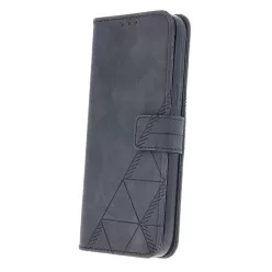   iPhone 14 Pro Max (6,7") telefon tok, könyvtok, oldalra nyíló tok, mágnesesen záródó, fekete, Smart Trendy Porto