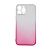iPhone 13 (6,1") szilikon tok, hátlap tok, TPU tok, rózsaszín, színátmenetes, Gradient 2mm