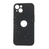 Samsung Galaxy A13 5G / A04s szilikon tok, hátlap tok, TPU tok, fekete, SM-A136, SM-A047, Granite Case