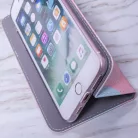 Samsung Galaxy S23 Ultra telefon tok, könyvtok, oldalra nyíló tok, mágnesesen záródó, SM-S908, Smart Trendy Pastel Circular