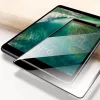 Samsung Galaxy Tab S8 Plus (12.4") előlapi üvegfólia, fekete keret, 9H, 0.33mm, SM-X800, SM-X806, 9D Ceramic Glass