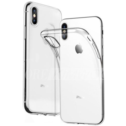 Xiaomi Redmi Note 12 5G / Poco X5 hátlap tok, szilikon tok, átlátszó, 1mm, Slim