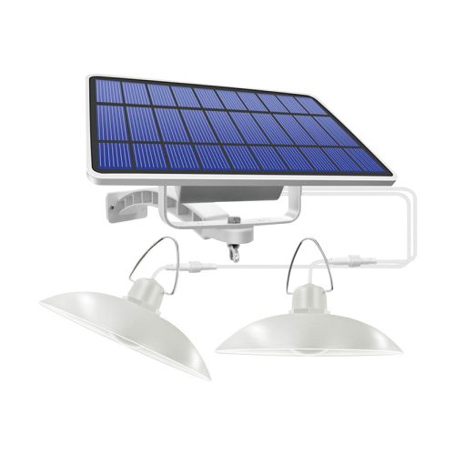 Kültéri napelemes lámpa, solar lámpa,  4500K, 520lm, 6W, IP65, Forever Light Sunari