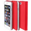 Honor Magic 5 Pro telefon tok, könyvtok, oldalra nyíló tok, mágnesesen záródó, piros