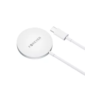 Wireless töltő, 15W, 1M, fehér, Forever MAWC-100
