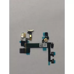   iPhone 5S bekapcsoló és hangerő flexkábel + vakuval és némítógombbal