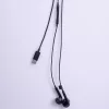 Stereo headset Type-C csatlakozóval, hangerőszabályzós / mikrofonnal, fekete, Maxlife MXEP-04