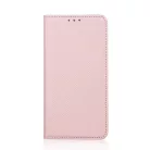 Huawei Y3 2017 telefon tok, könyvtok, oldalra nyíló tok, mágnesesen záródó, rose gold, Smart Magnet