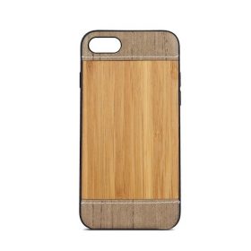   Beeyo Wooden Samsung J330 Galaxy J3 2017 EU fa & bőr hátlap tok
