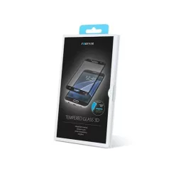  Samsung Galaxy A3 2017 előlapi üvegfólia, 3D, hajlított, fehér, SM-A320, Forever 