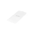 Samsung Galaxy J7 2017 EU előlapi üvegfólia, 3D, hajlított, fehér, SM-J730, Forever 