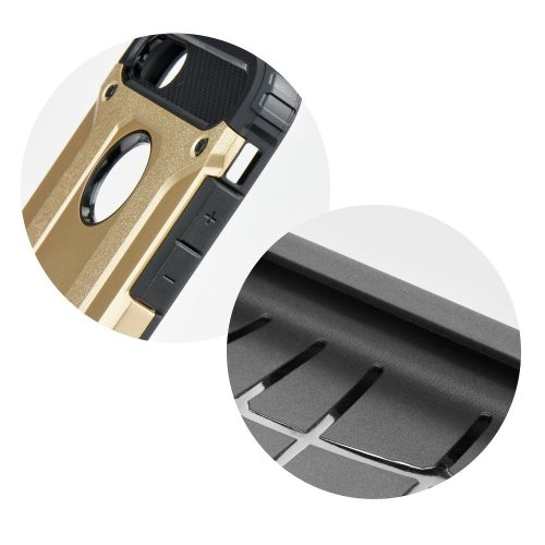 Samsung Galaxy S9 ütésálló hátlap tok, arany, SM-G960, Armor