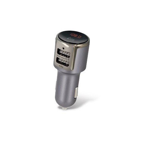 Forever FM Bluetooth Transmitter TR-340, kihangosító 2USB port