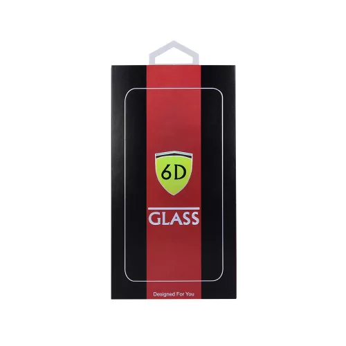 Samsung Galaxy S24 Plus előlapi üvegfólia, fekete, hajlított, 0.4mm, 9H, full glue, SM-S926, 6D 