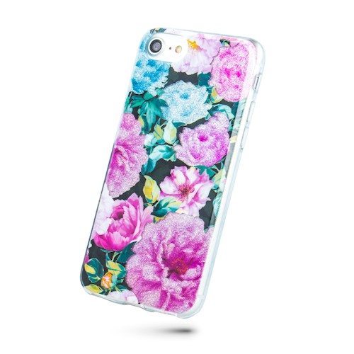 iPhone XS Max (6,5") "Spring" virág mintás hátlap tok